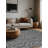 Machine Washable Gray Area Rug-1413180150