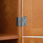 Armoire de rangement avec plusieurs portes et tablettes pour une organisation efficace et un décor élégant dans divers espaces de vie-139253352-139253367