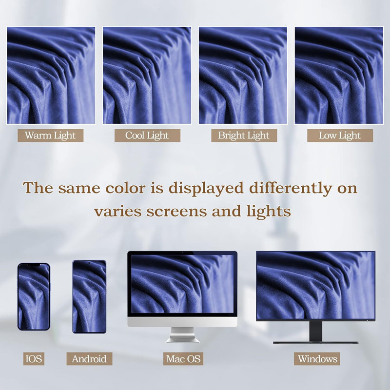 Velvet Blackout Curtain Pair, 52" W x 96" L, Azure