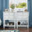 Ekamjhot 2-Piece Nightstand With Shelves And Drawers