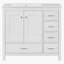 Meuble-lavabo 36 po avec lavabo en céramique-102479152