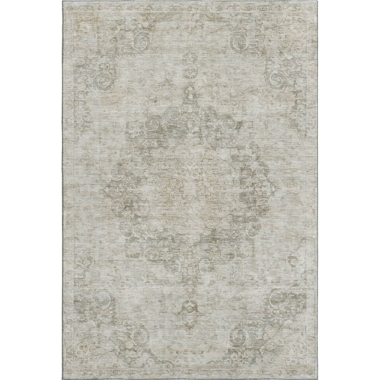 Premium Machine Washable Barry AMF1238 Global Rug
