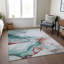 Tapis bleu sarcelle lavable à la machine intérieur / extérieur Cinead ACN1690-104738100