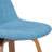 Randolph Upholstered Bentwood Mid-Century Modern Bar & Counter Stool with Chrome Footrest-88841773