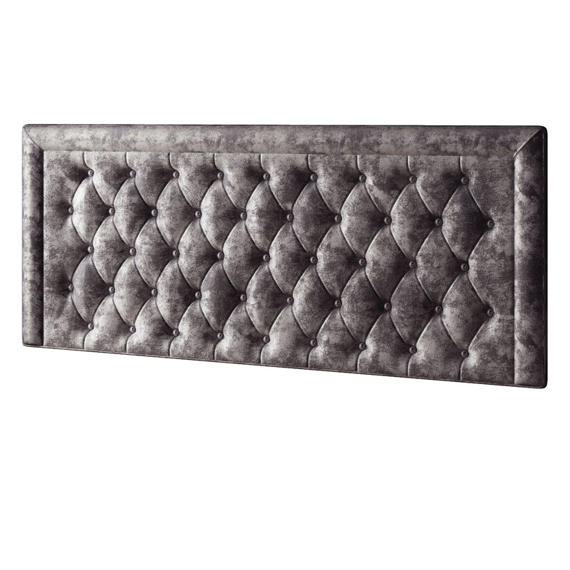 Scarborough Upholstered Headboard, Double (4'6), Amethyst