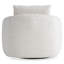 Plush Swivel Armchair