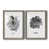 Cadre en papier gris