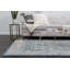 Tapis bleu à motif floral Linz-40279934