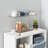 Hayzlee 24 x 6" Glass Floating Shelf with Chrome Brackets-1140564464