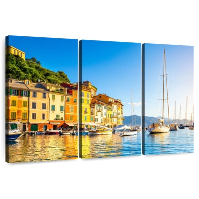 Bateaux Gillard au large de Portofino