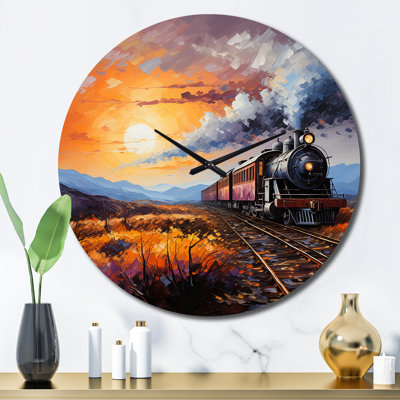 Clemmon - Horloge murale de transport