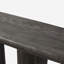 Console d'entrée en bois massif de style Wabi-Sabi-1298140393