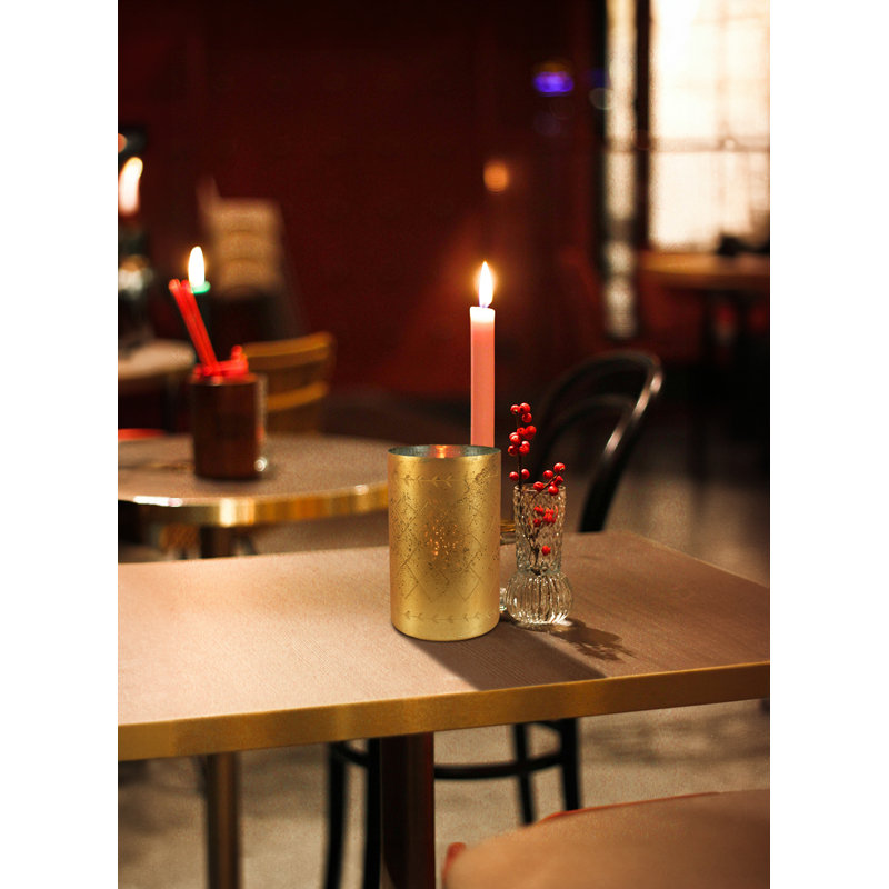 Vase de table en verre au mercure Friedhelm