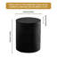 Cylindrical Round Side Table Magnesium Oxide Sofa Table 35x44cm-47026827