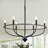 6 - Light Dimmable Wagon Wheel Chandelier-1493655321