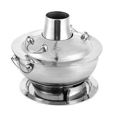 Aroma® 5Qt. Electric Shabu Shabu Hot Pot, Stainless Steel