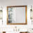Claireville Wood Flat Wall Mirror-1528300357