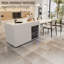 Carreaux de sol pelez et collez 12 po x 12 po FLYFish, plancher en vinyle épais de 1,2 mm, 40 tuiles, mosaïque-124605467
