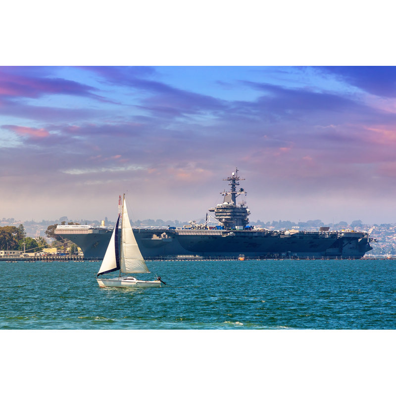 Stannard San Diego - Wrapped Canvas Print, 30cm H x 46cm W x 3.8cm D