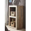 Nature 90cm H x 48cm W Solid Wood Cube Bookcase