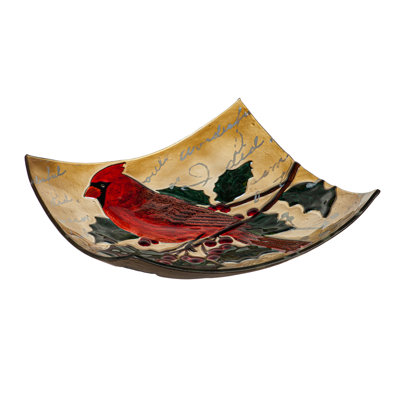 Bain d'oiseaux cardinal