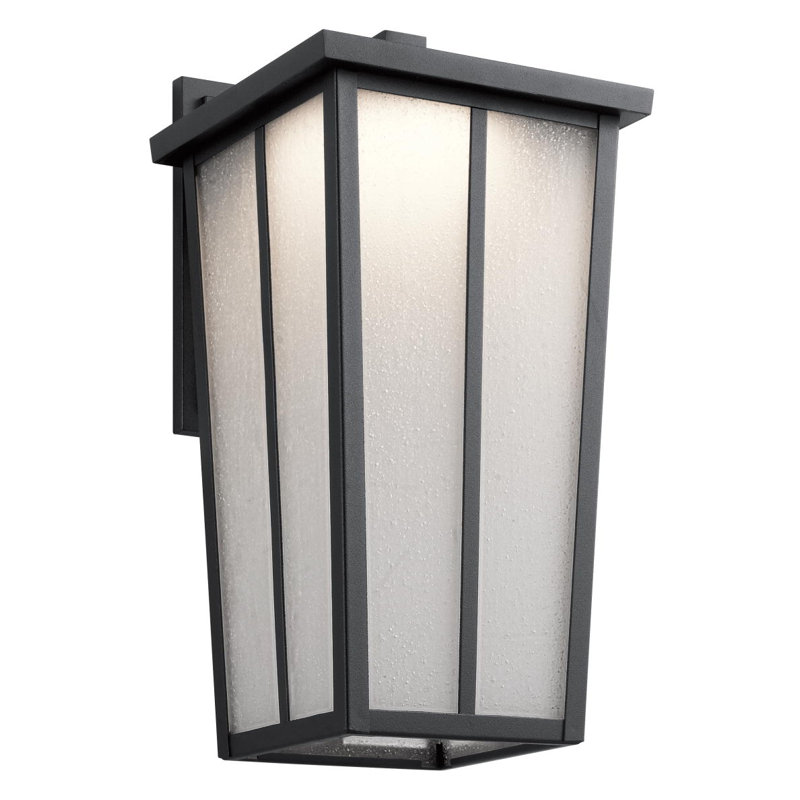 Lanterne murale d'extérieur à DEL Inglesbatch, H 17,25 po x l 8,75 po