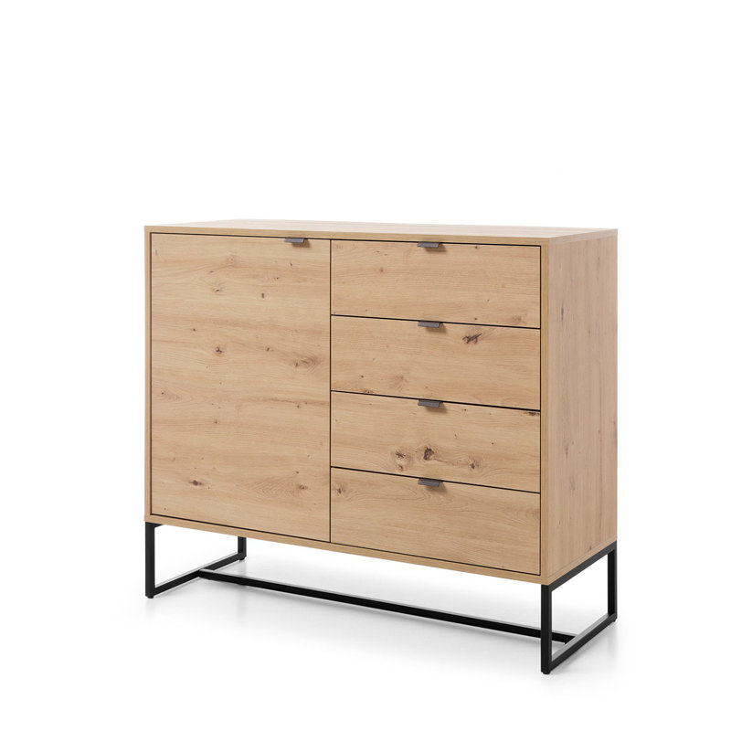 Levita 103cm W 4 - Drawer Chest of Drawers