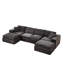 Élégant canapé en chenille pour l'intérieur et le salon-1403178702