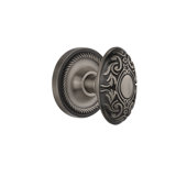 Rope Rosette with Victorian Door Knob