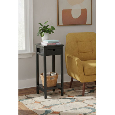 Table de bout avec rangement Alfie-Thomas