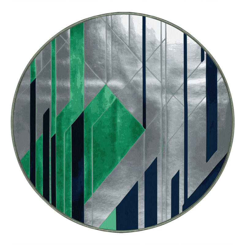 Astroline Mirage Rug, Round 5'