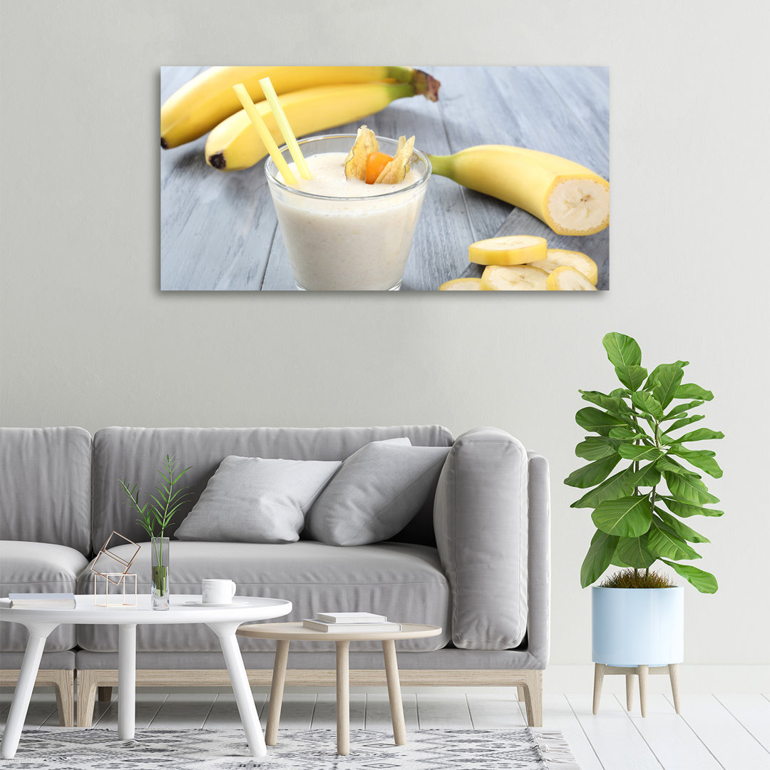 Banana Cocktail - Ungerahmte Kunstdrucke auf Leinwand