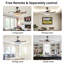 Ventilateur de plafond rétractable avec lumière, ventilateur de lustre à DEL moderne avec télécommande, pales réglables à 6 vitesses, moteur à courant continu silencieux, éclairage à intensité variable pour le salon, la chambre à coucher, la s