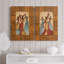 Rythme - ensemble de 2 peintures sur toile tendue-1991597181