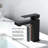 Single Handle Single Hole Bathroom Faucet with Supply Lines