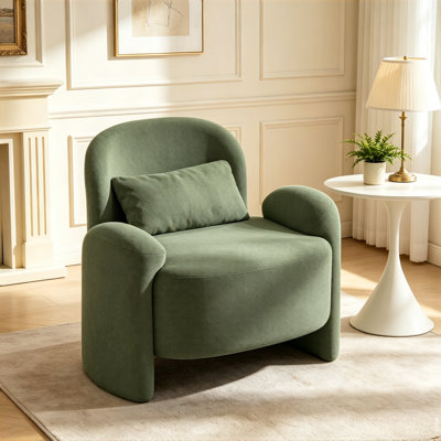 37.2 Wide Oversized Upholstered Sofa Chair