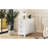 1 PC End Table With 3 Drawers, Corner Table With 2 Open Shelves, Tall Side Table For Bedroom And Corner-1256108973