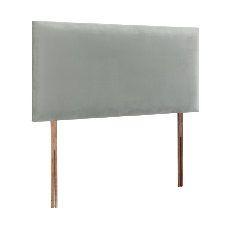 Bedford Upholstered Headboard, Sage, Single (3'), Velvet