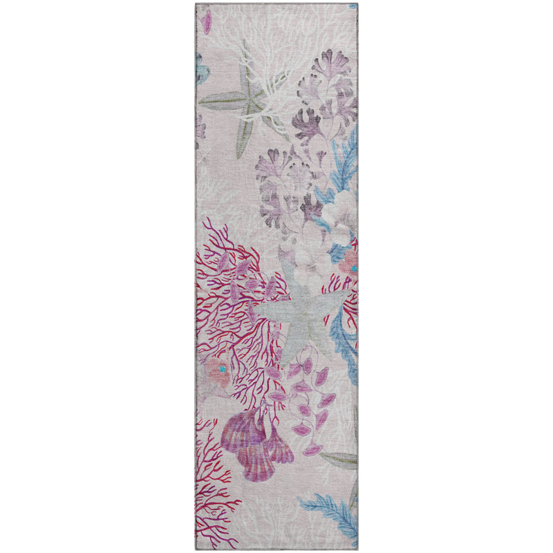 Premium Machine Washable Cerrito AMF180 Rug, Runner 2'3" x 7'6"