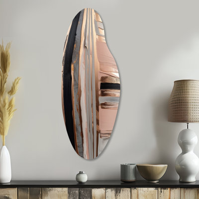 Warwick - Unique Shape Abstract Metal Wall Art, Freeform Metal Wall Sculpture Print