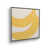 Cadre flottant en chrome poli