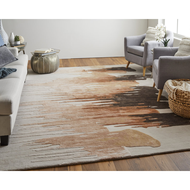 Ramiro Abstract Indoor Rug, Rectangle 3'6" x 5'6"