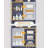Over The Toilet Storage Cabinet With Acrylic Door Panel And Paper Towel Drawer, Bamboo Toilet Shelf, Organizer Rack Above Toilet For Bathroom (Without Power Strip)-1612956136