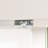 Mocha Color 3-Lite Frosted Glass Solid Manufactured Wood Prefinished Bi-Fold Door With Door Lock-120141838