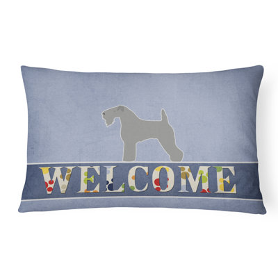 Coussin Kerry Terrier Welcome