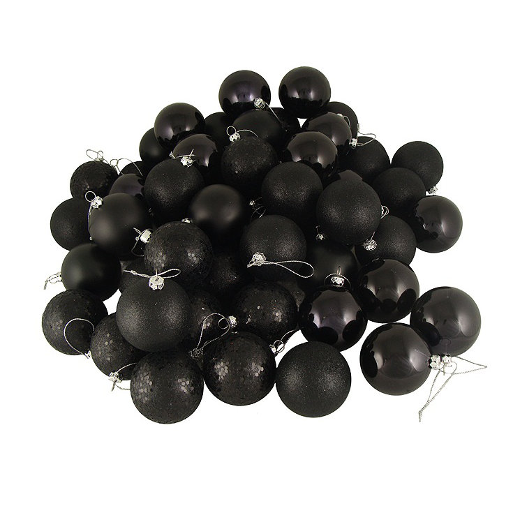 Babiole incassable 3 po, Noir de jais