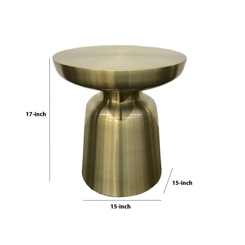 Anne Drum End Table