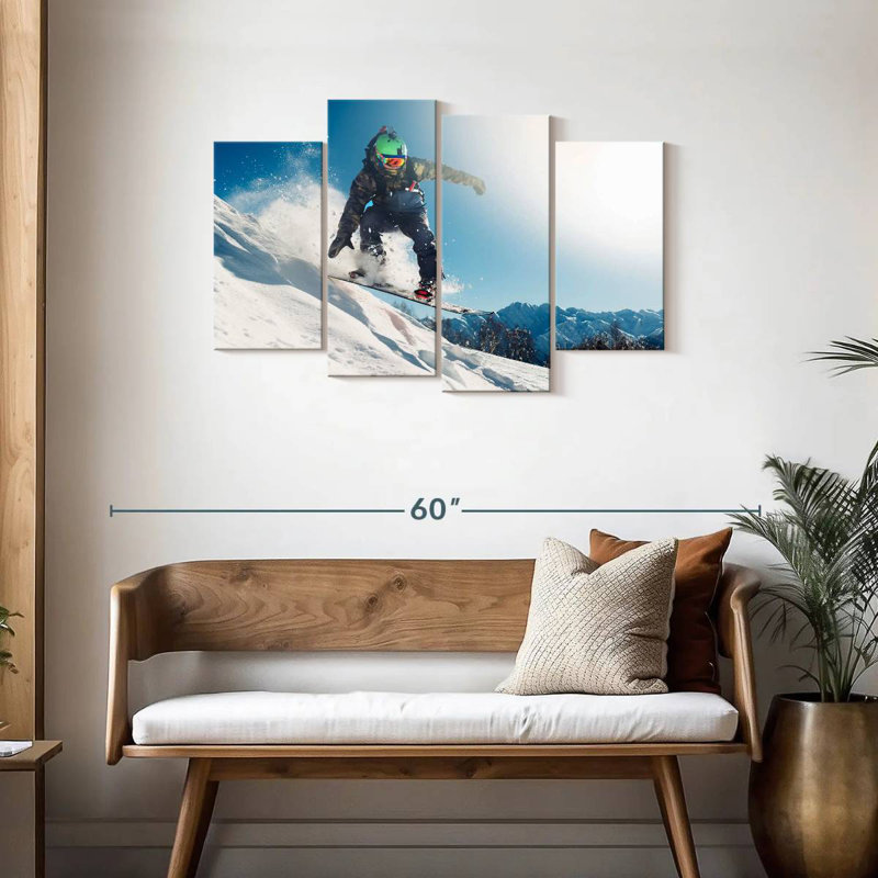 Sirci Sunny Snowboarding, H 27 po x l 43 po