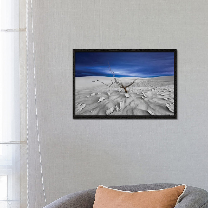 Alone - Floater Frame Print on Canvas