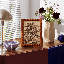 Cadres muraux Gallery - 9 styles (4 x 4 à 6 x 4), cadres multicolores d'inspiration rétro en bois, présentoir de photos bohème, ensemble individuel ou complet
